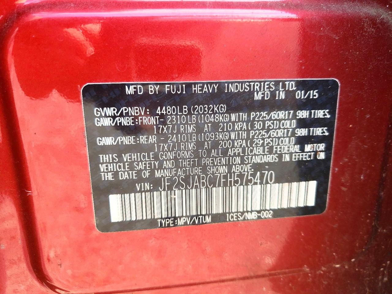 Subaru Forester 2.5i