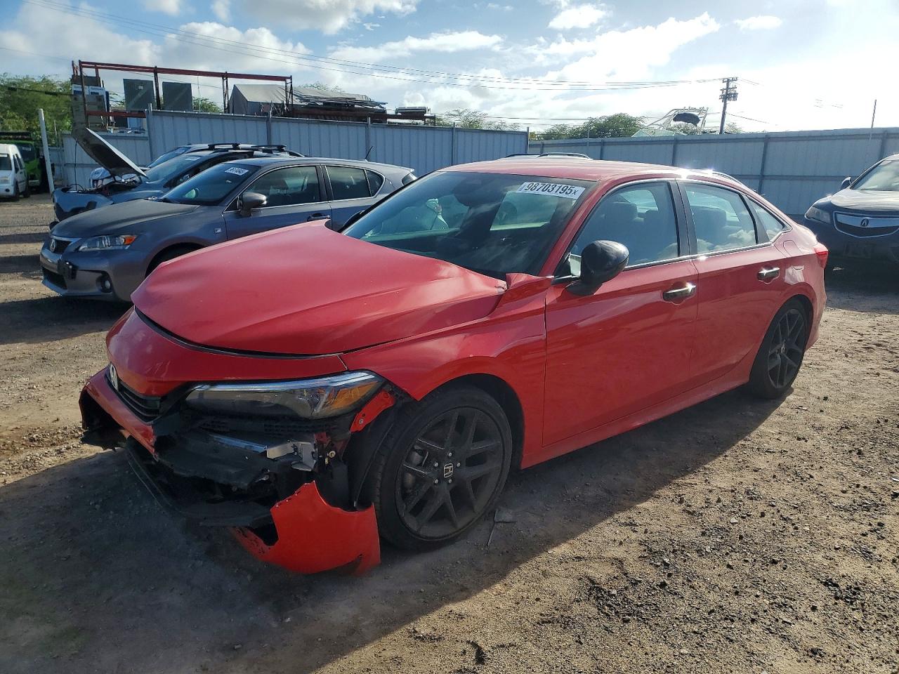 Salvage Honda Civic Image