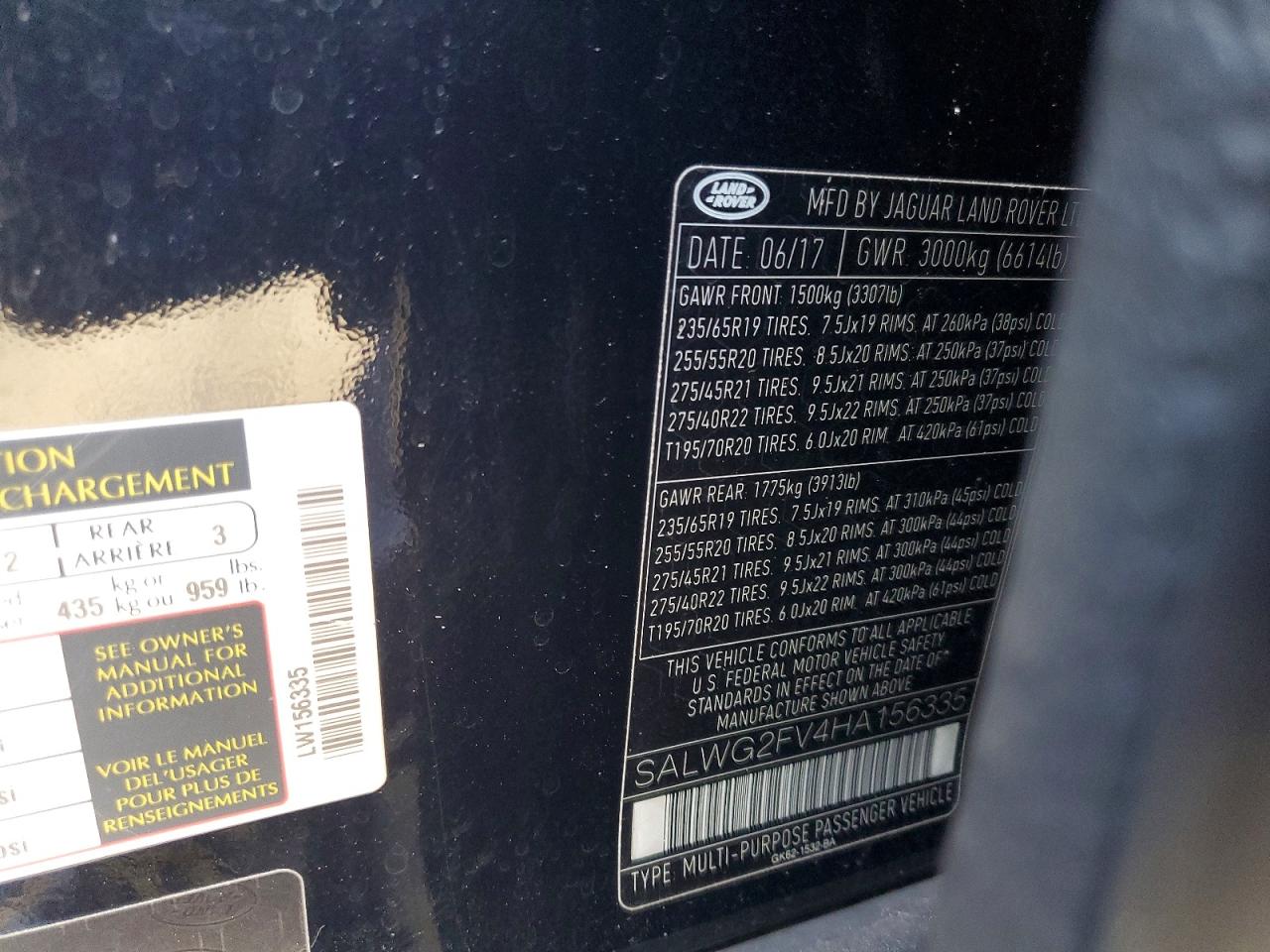 Land Rover Range Rover Se