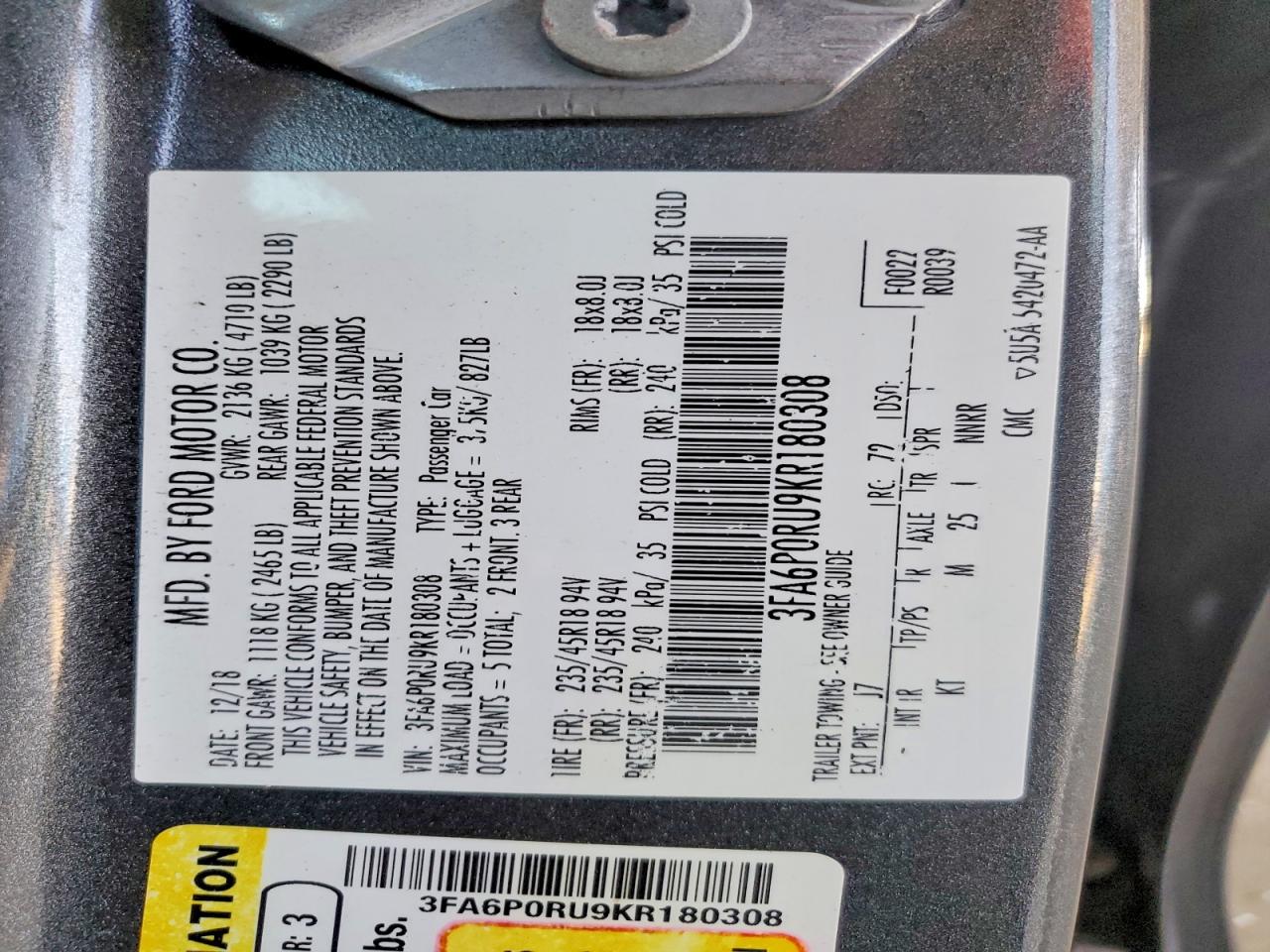 Ford Fusion Titanium