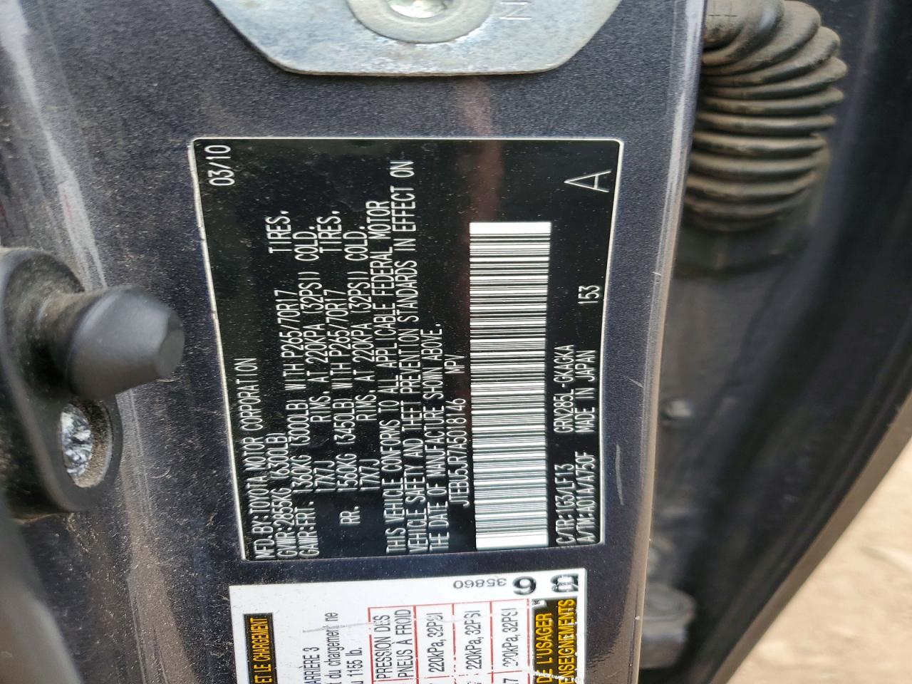 Toyota 4Runner Sr5