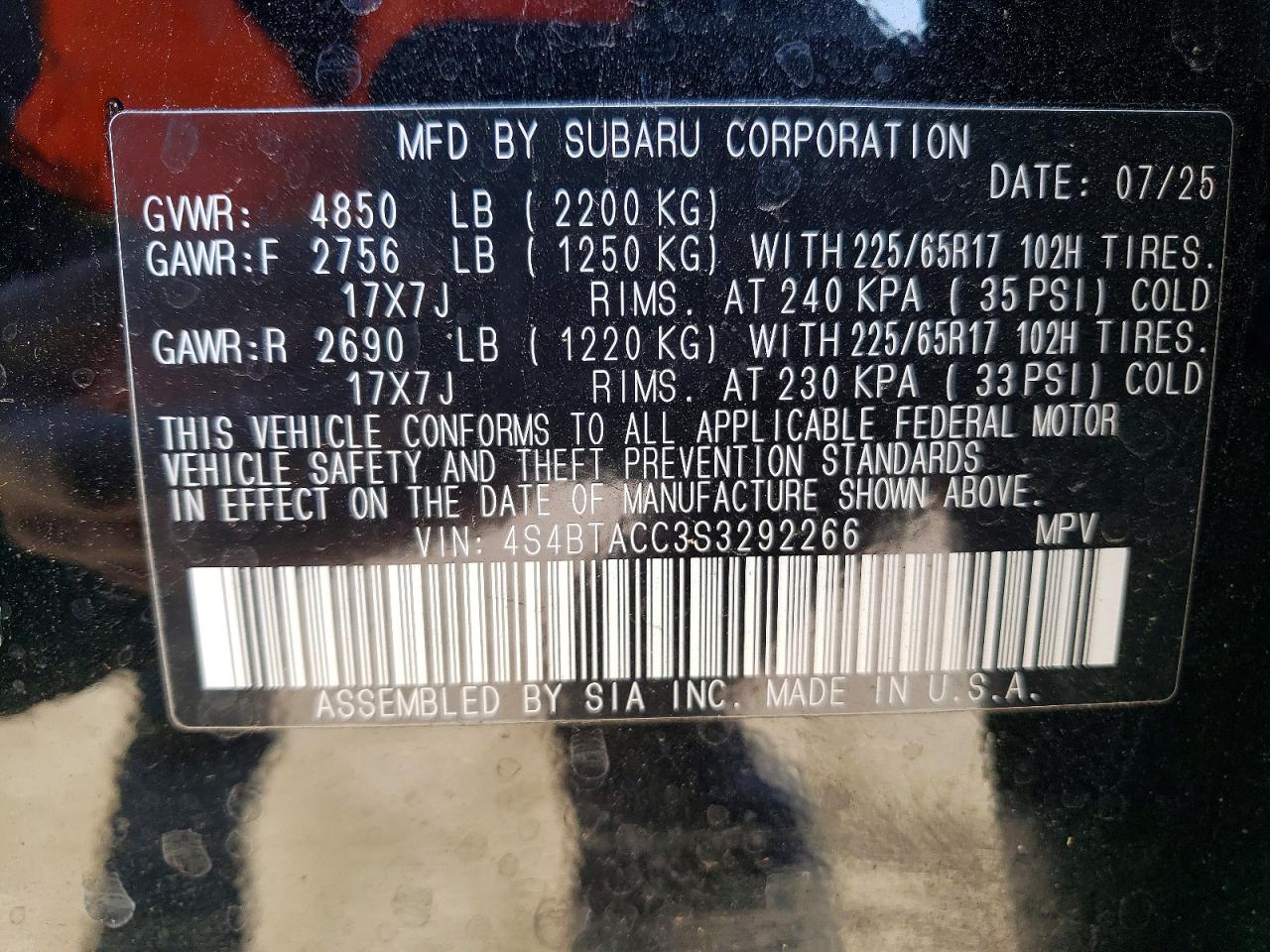 Subaru Outback Premium