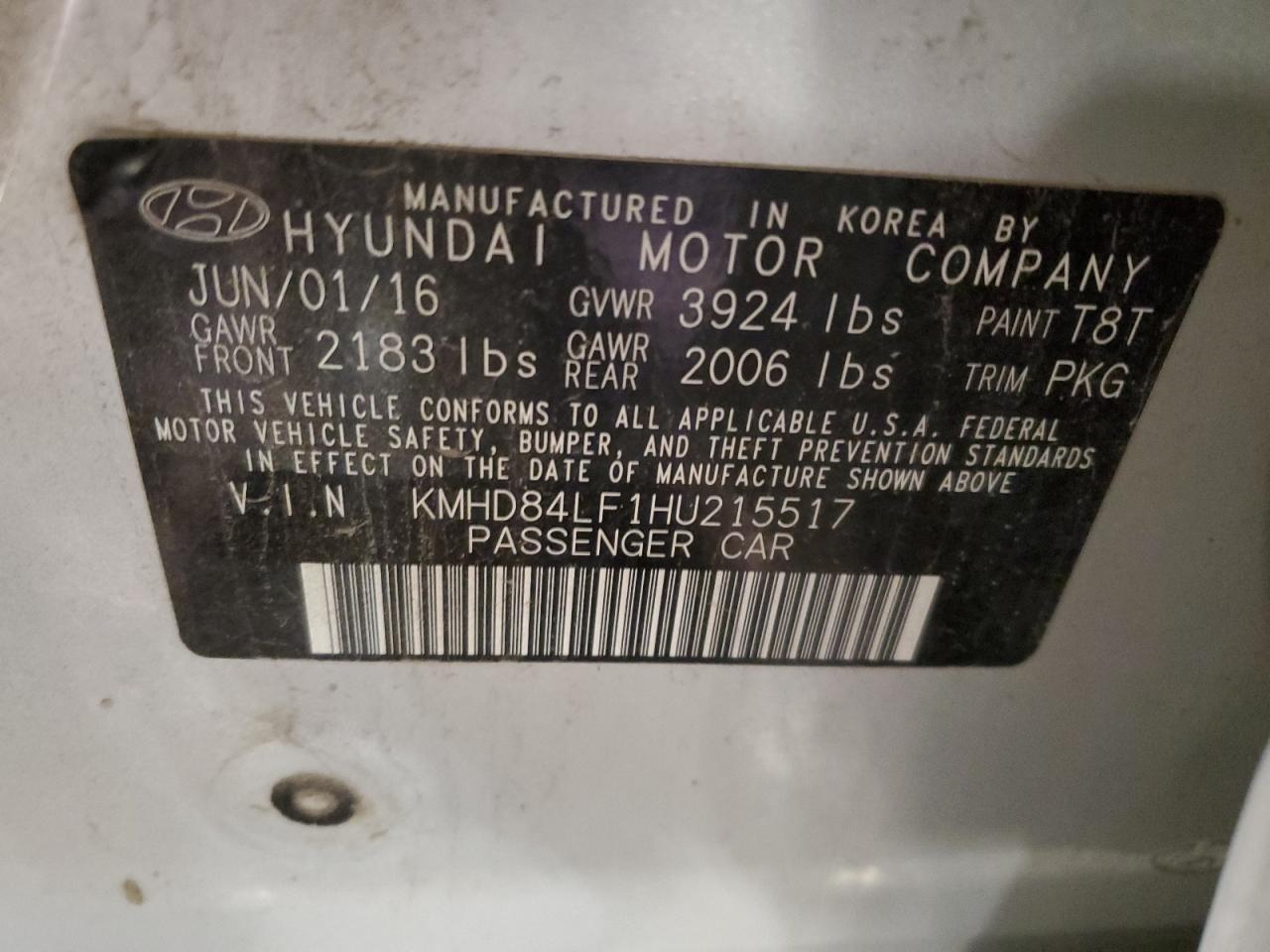 Hyundai ELANTRA Se