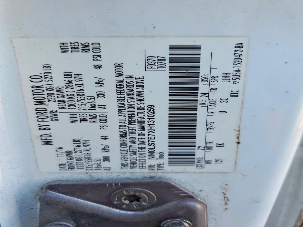 Ford Transit Xl
