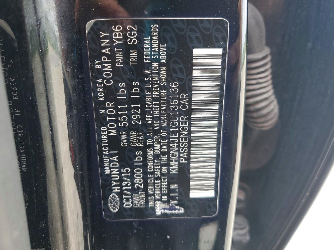 Hyundai Genesis 3.8l