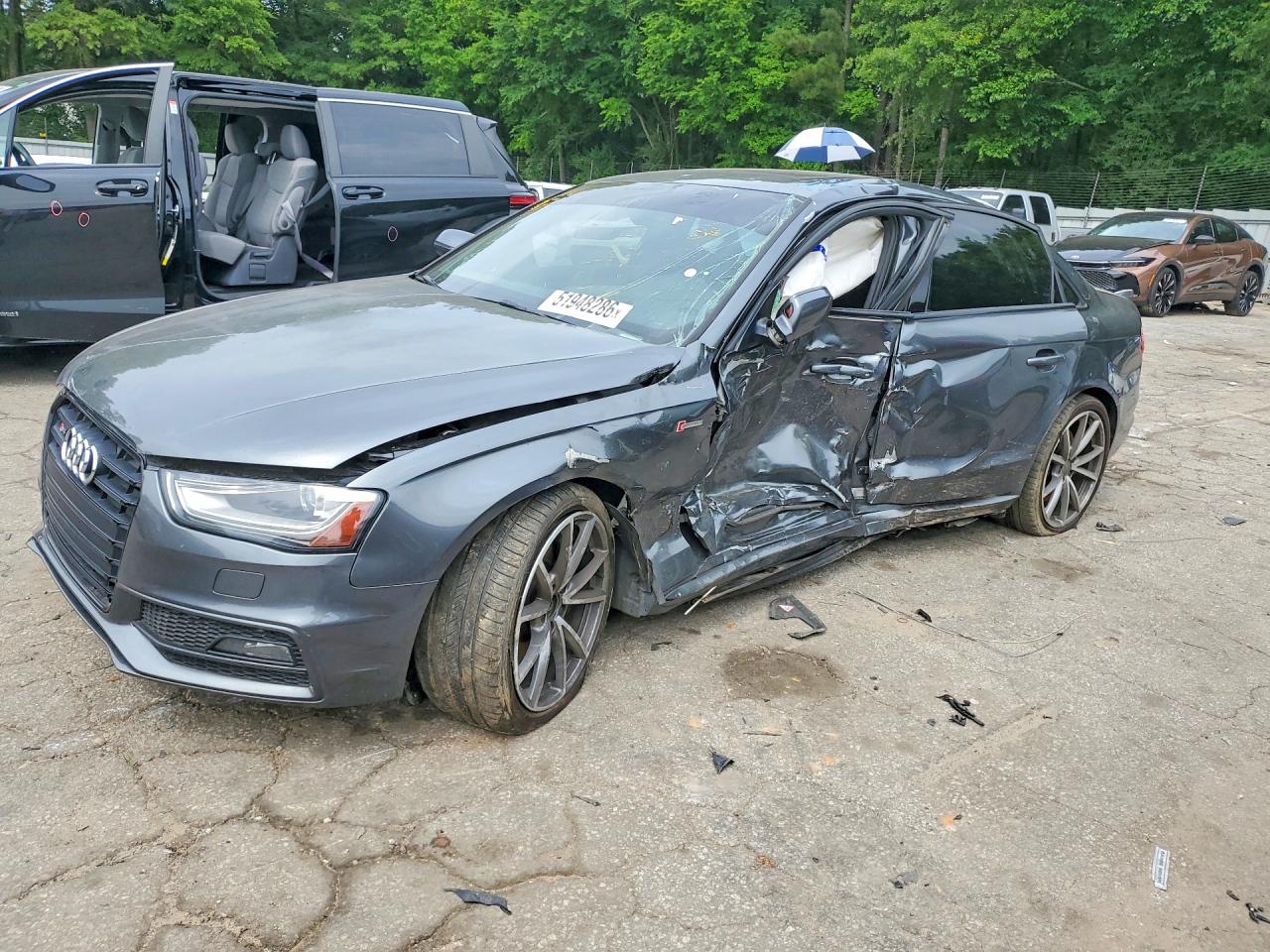 Salvage Audi S4 Image