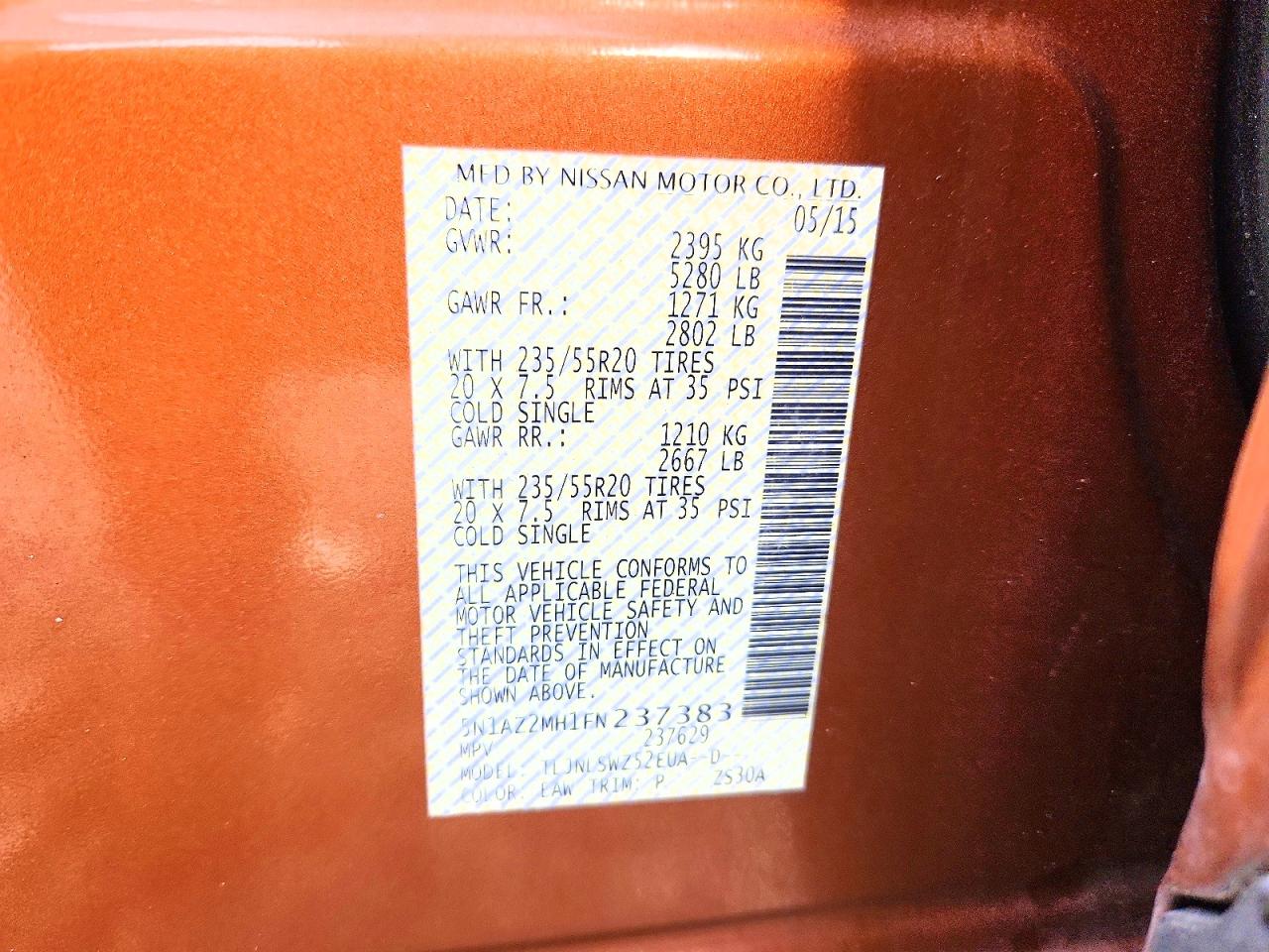 Nissan Murano Platinum