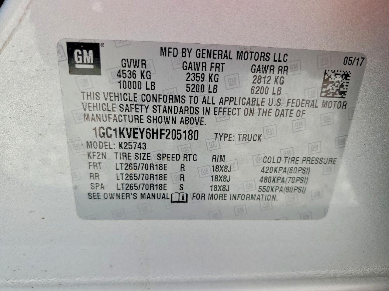 Chevrolet Silverado K2500 Heavy Duty Lt