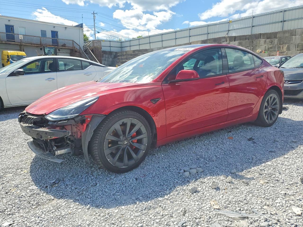 Salvage Tesla Model 3 Image