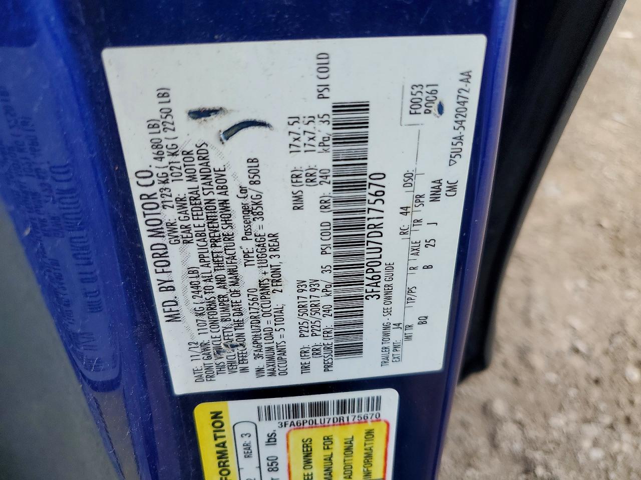 Ford Fusion Se Hybrid