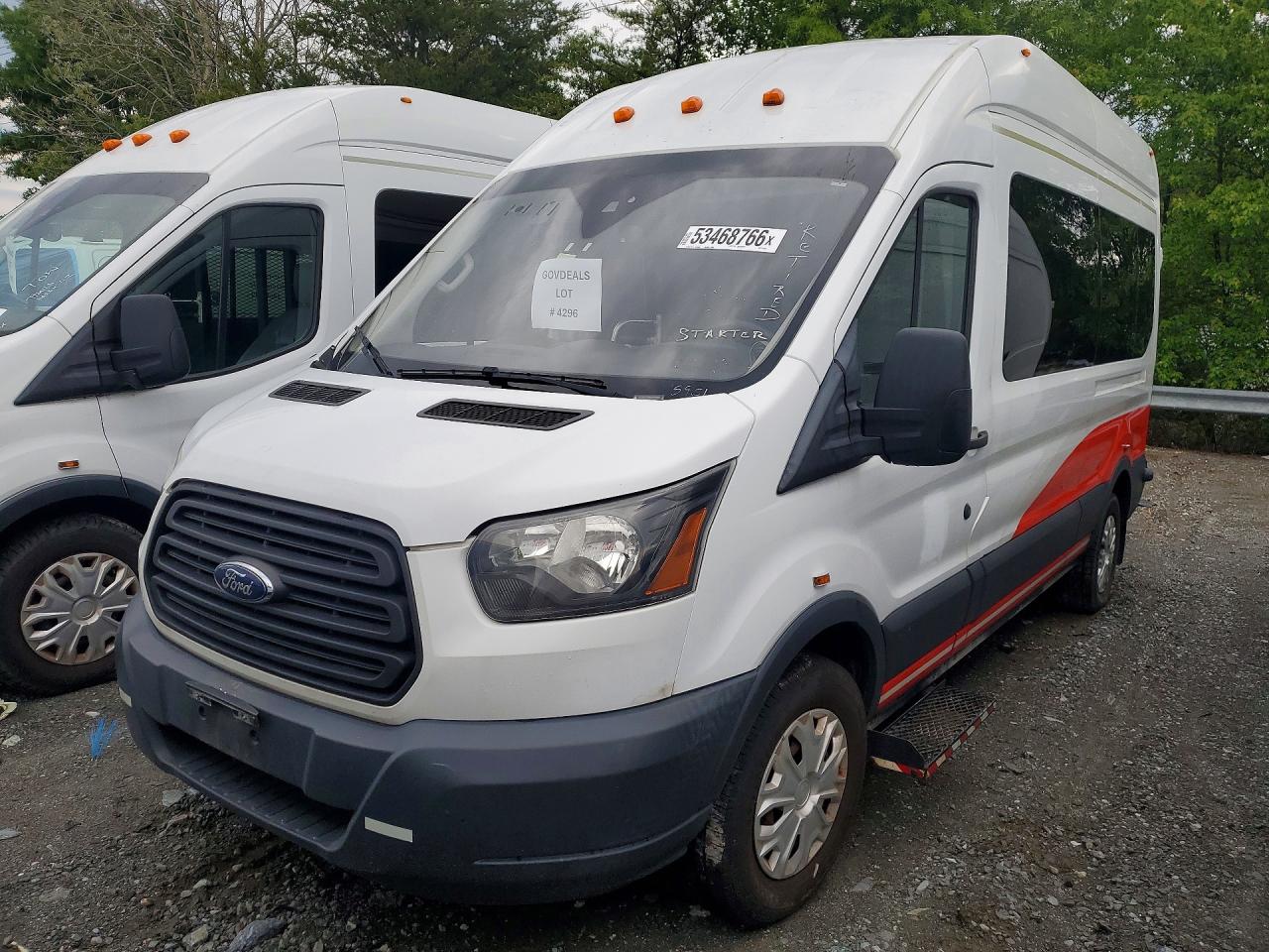Salvage Ford Transit Image