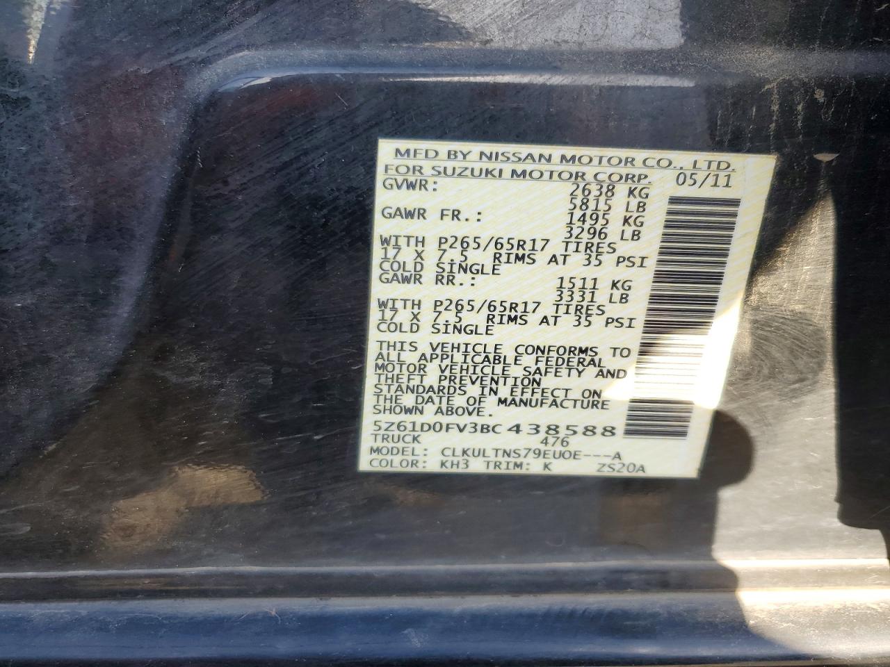 Suzuki Equator Sport