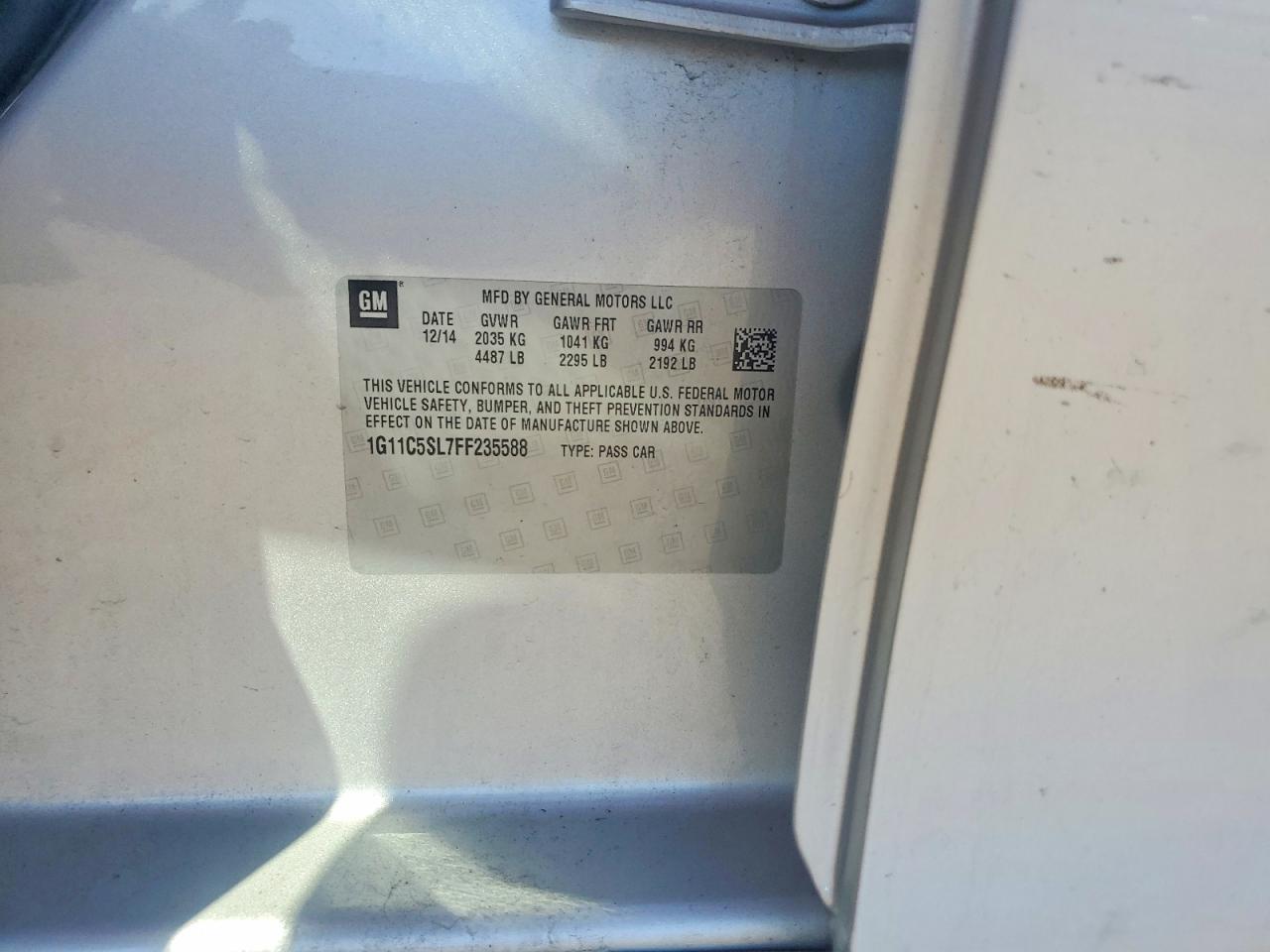 Chevrolet Malibu 1lt