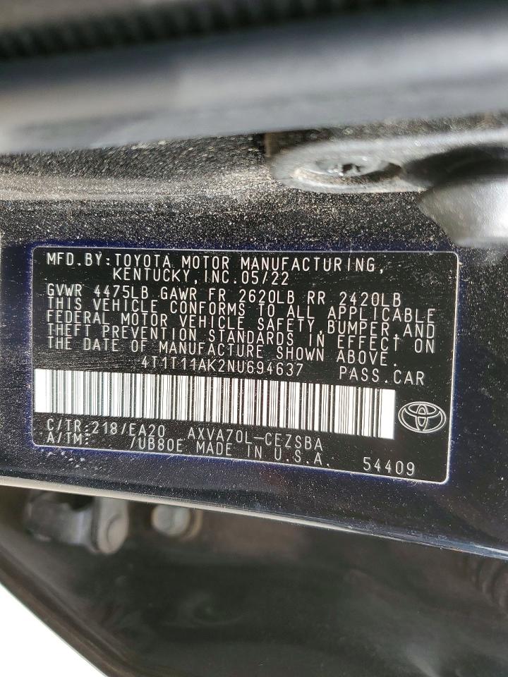 Toyota Camry Se