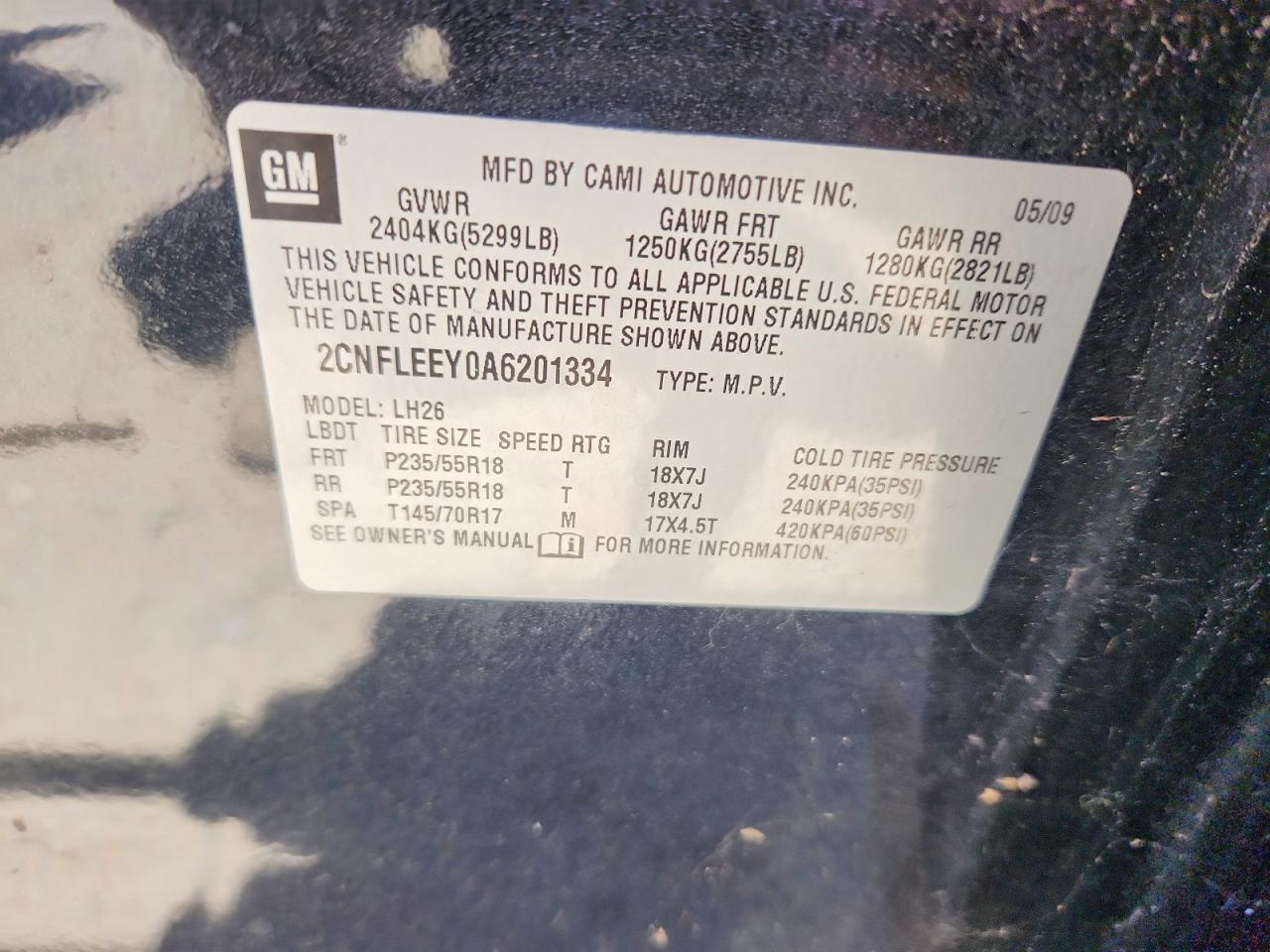 Chevrolet Equinox Lt