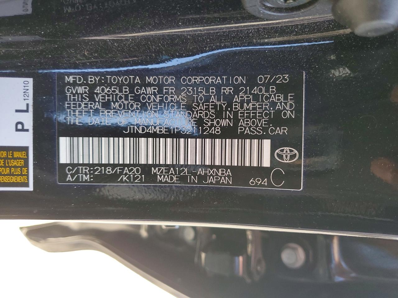 Toyota Corolla Se