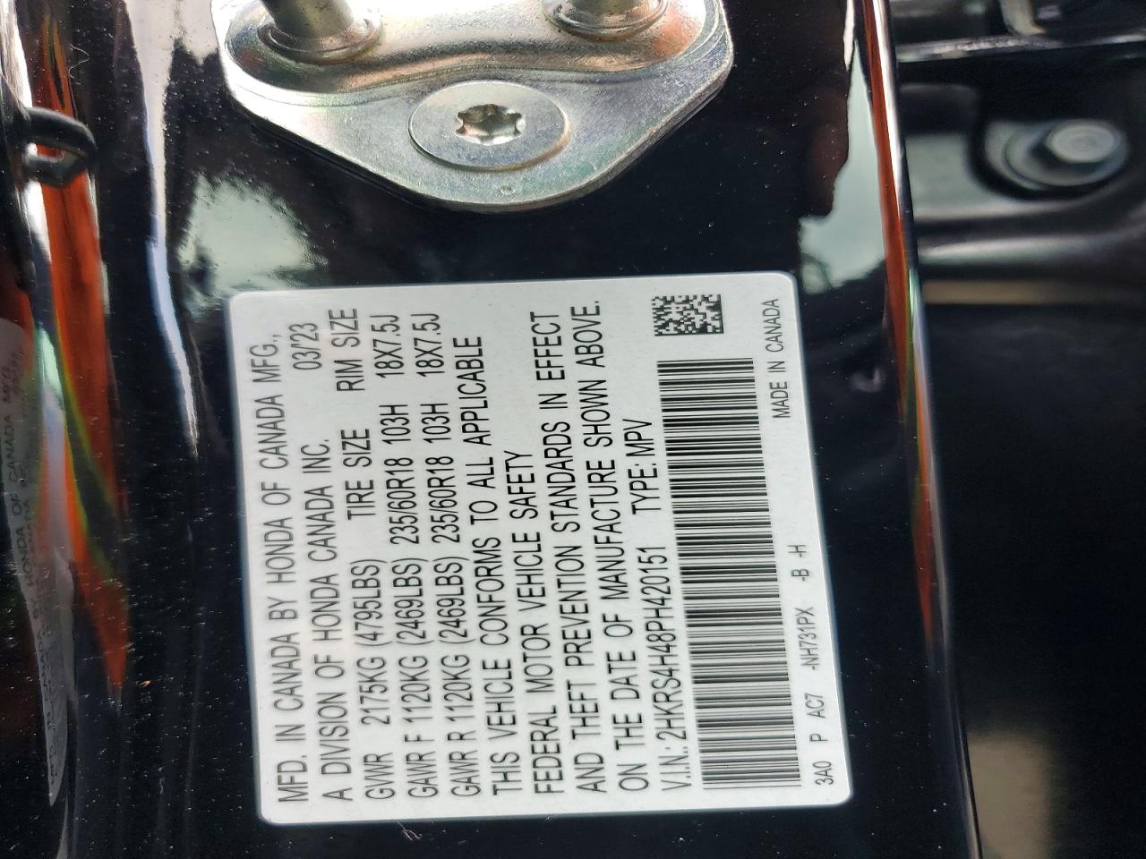 Honda Crv Ex