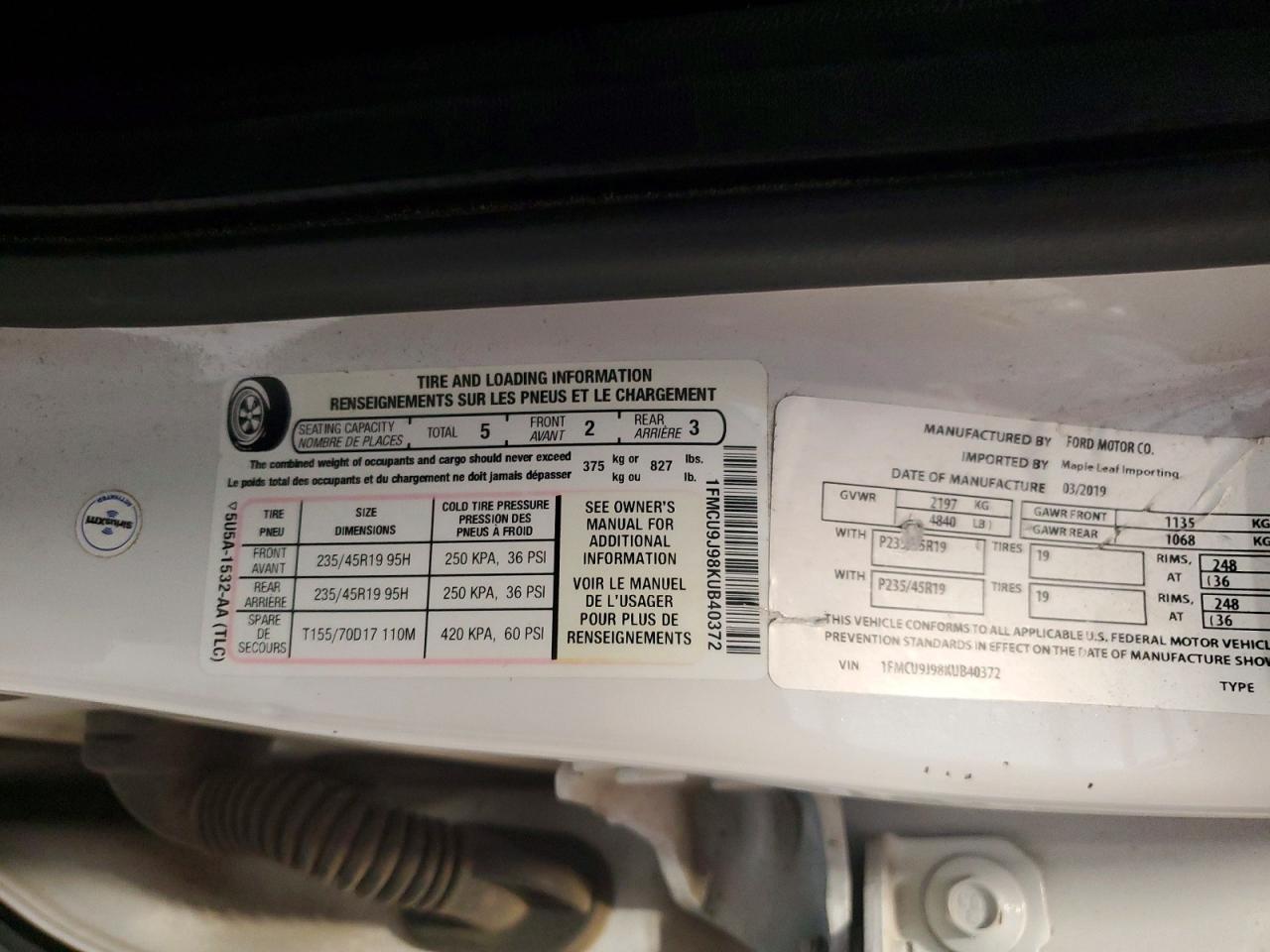 Ford Escape Titanium