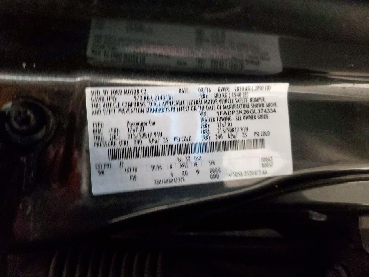 Ford Focus Se