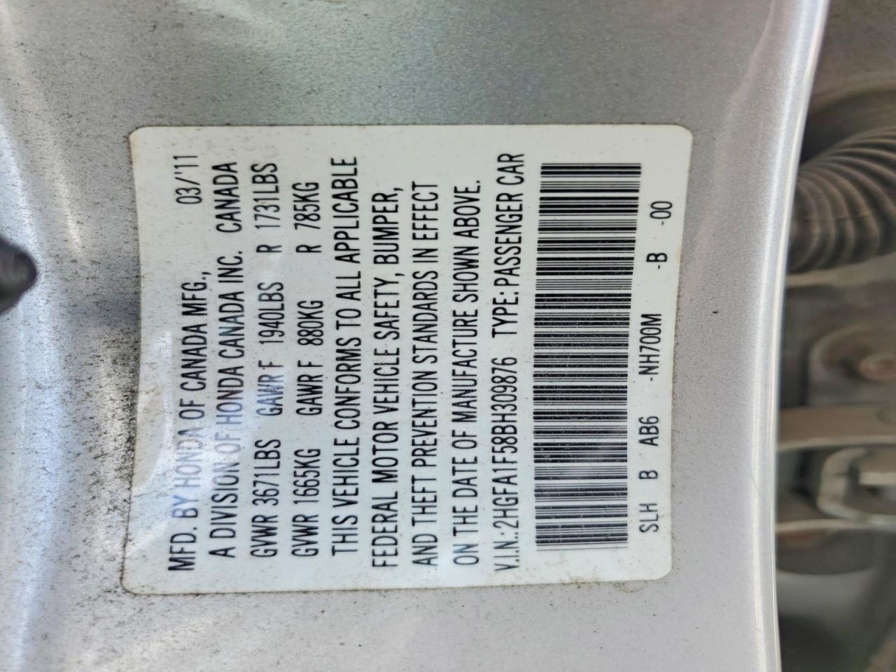 Honda Civic Lx