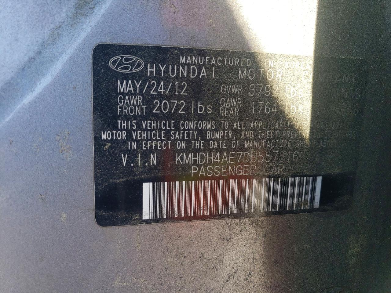 Hyundai ELANTRA Gls