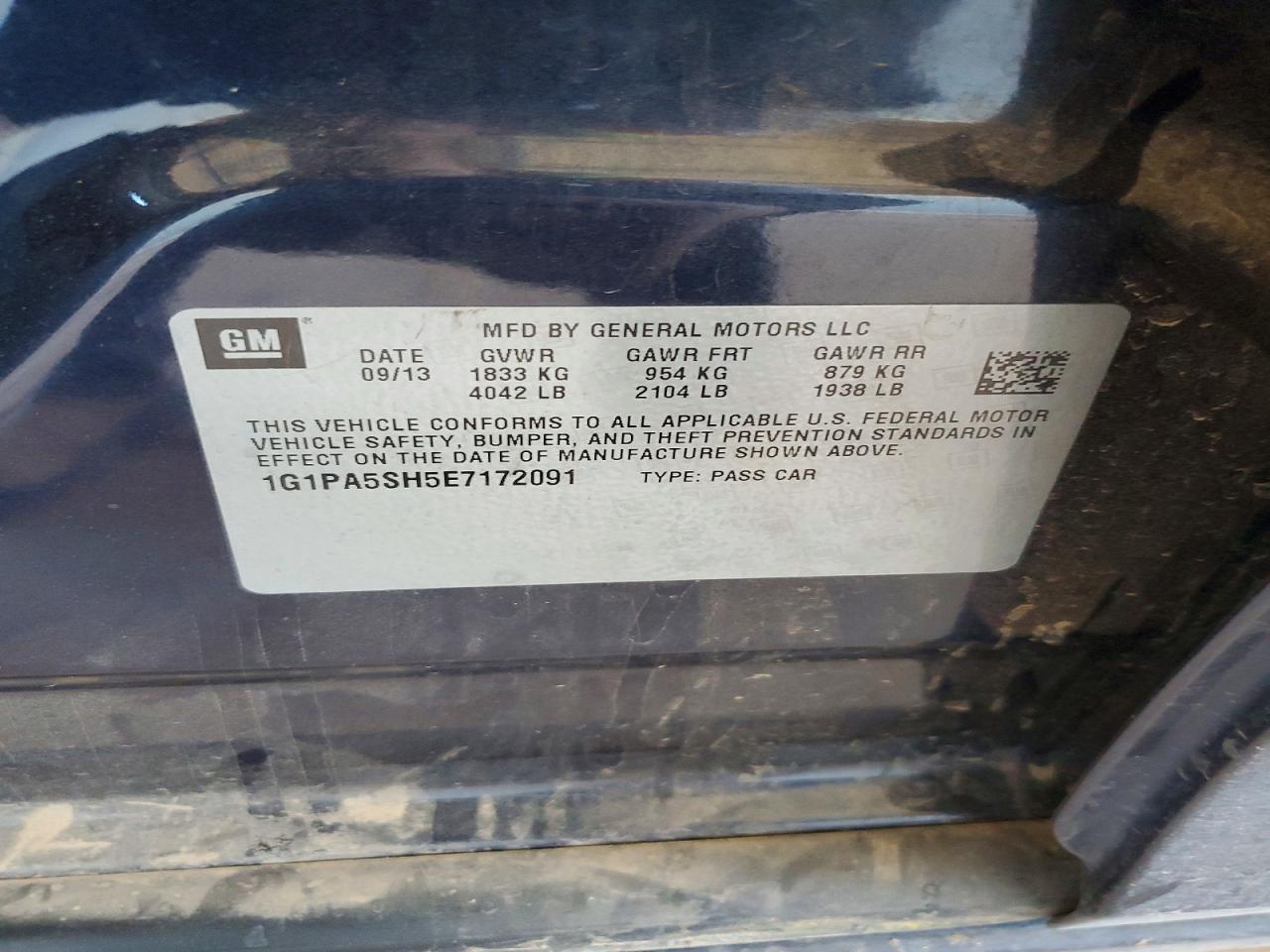 Chevrolet Cruze Ls