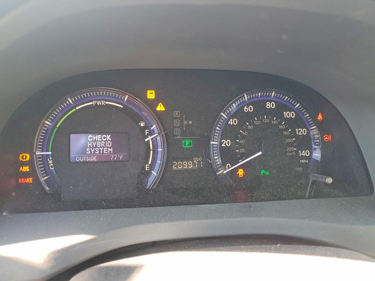 Lexus Hs 250h