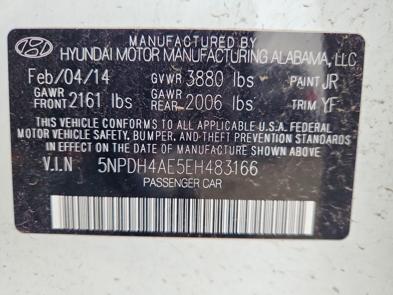 Hyundai ELANTRA Se
