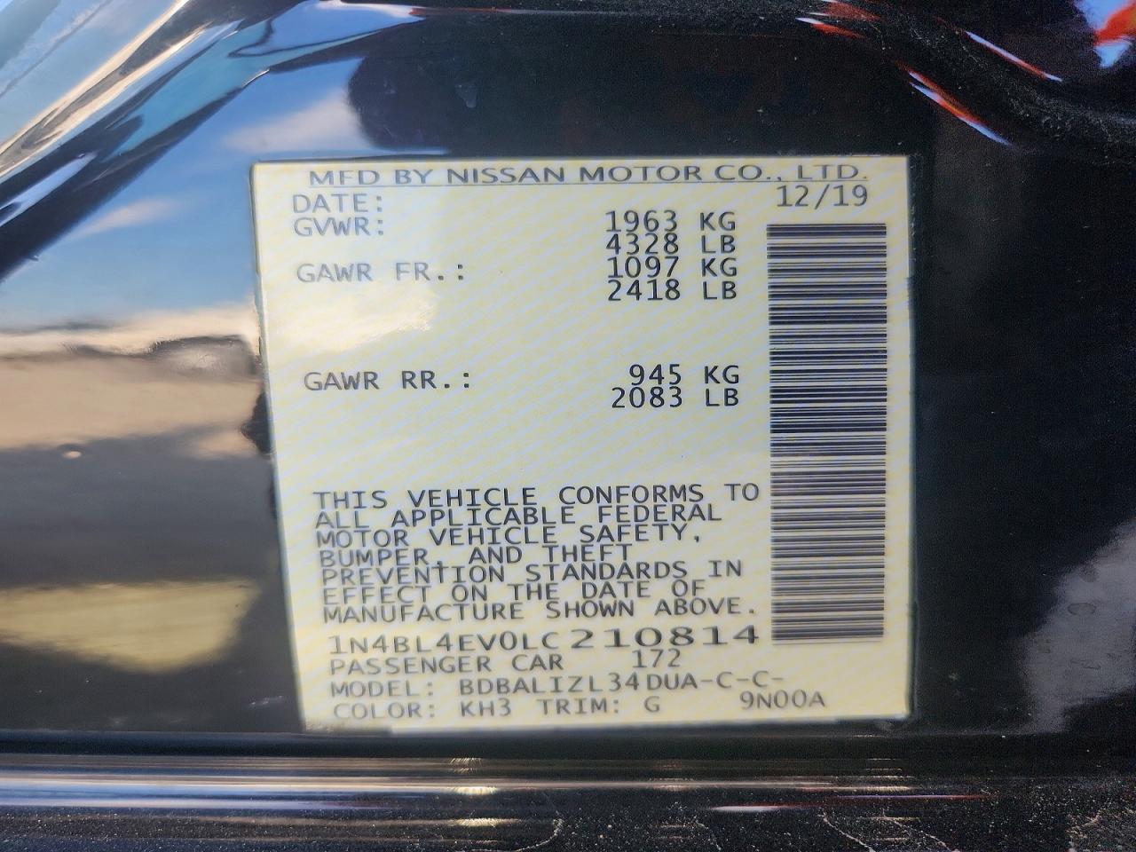 Nissan Altima Sl