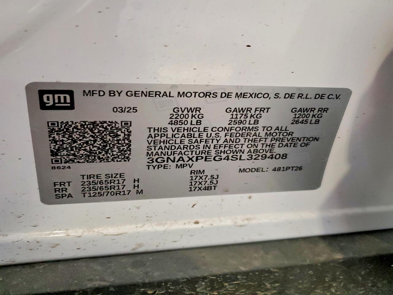 Chevrolet Equinox Lt