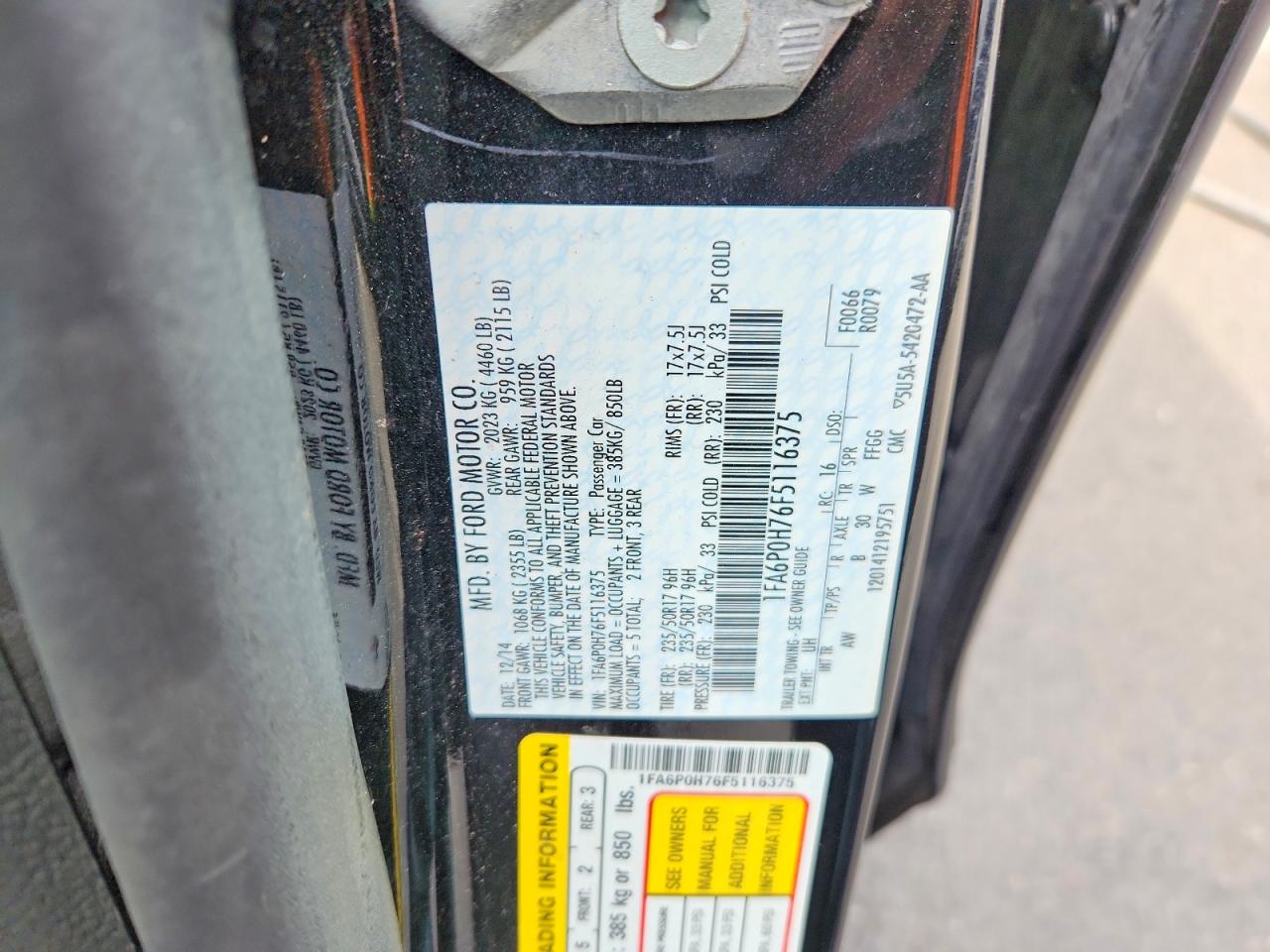 Ford Fusion Se