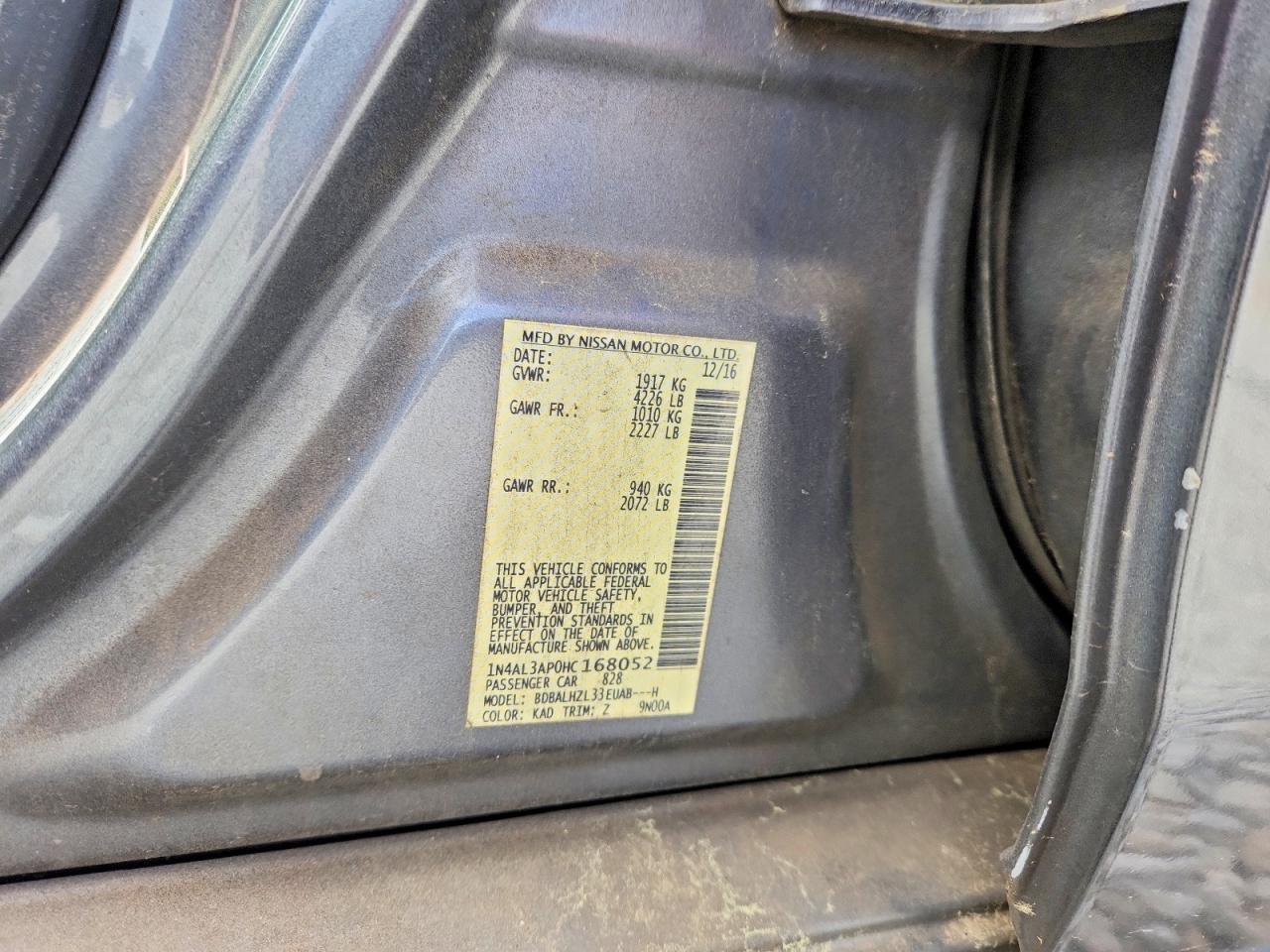 Nissan Altima 2.5 Sr