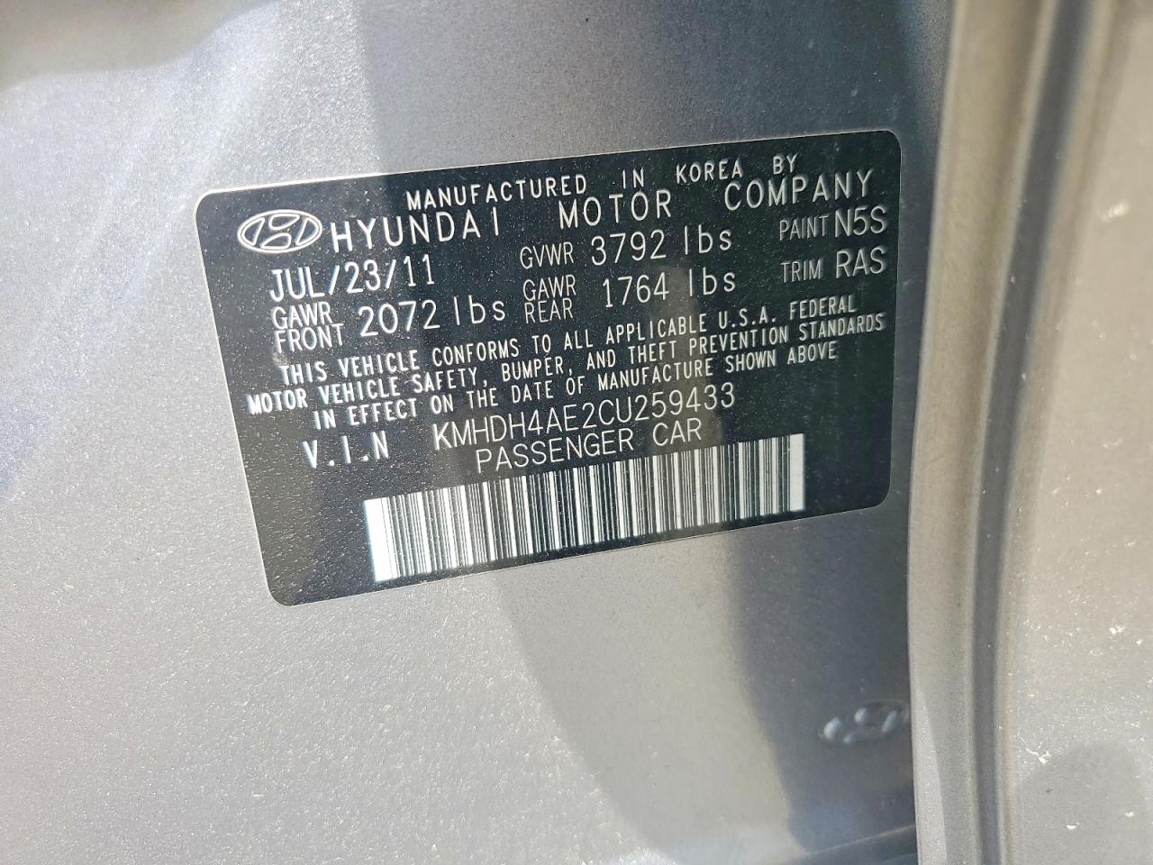 Hyundai ELANTRA Gls