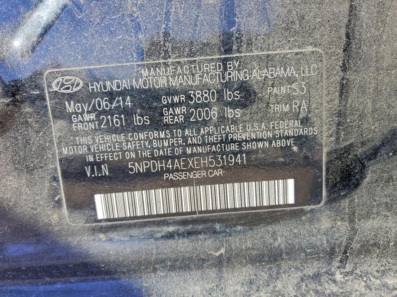 Hyundai ELANTRA Se