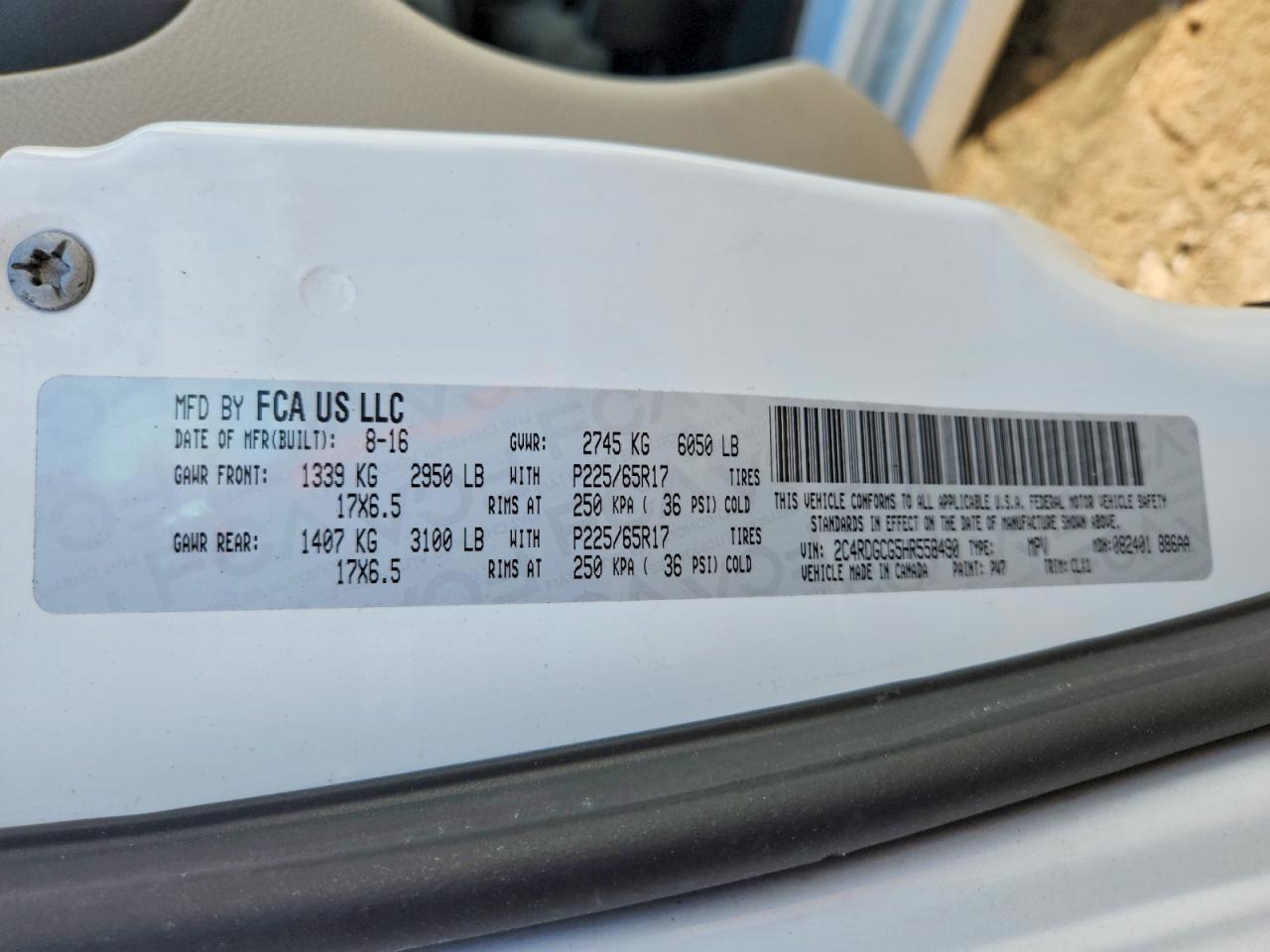 Dodge Caravan Sxt