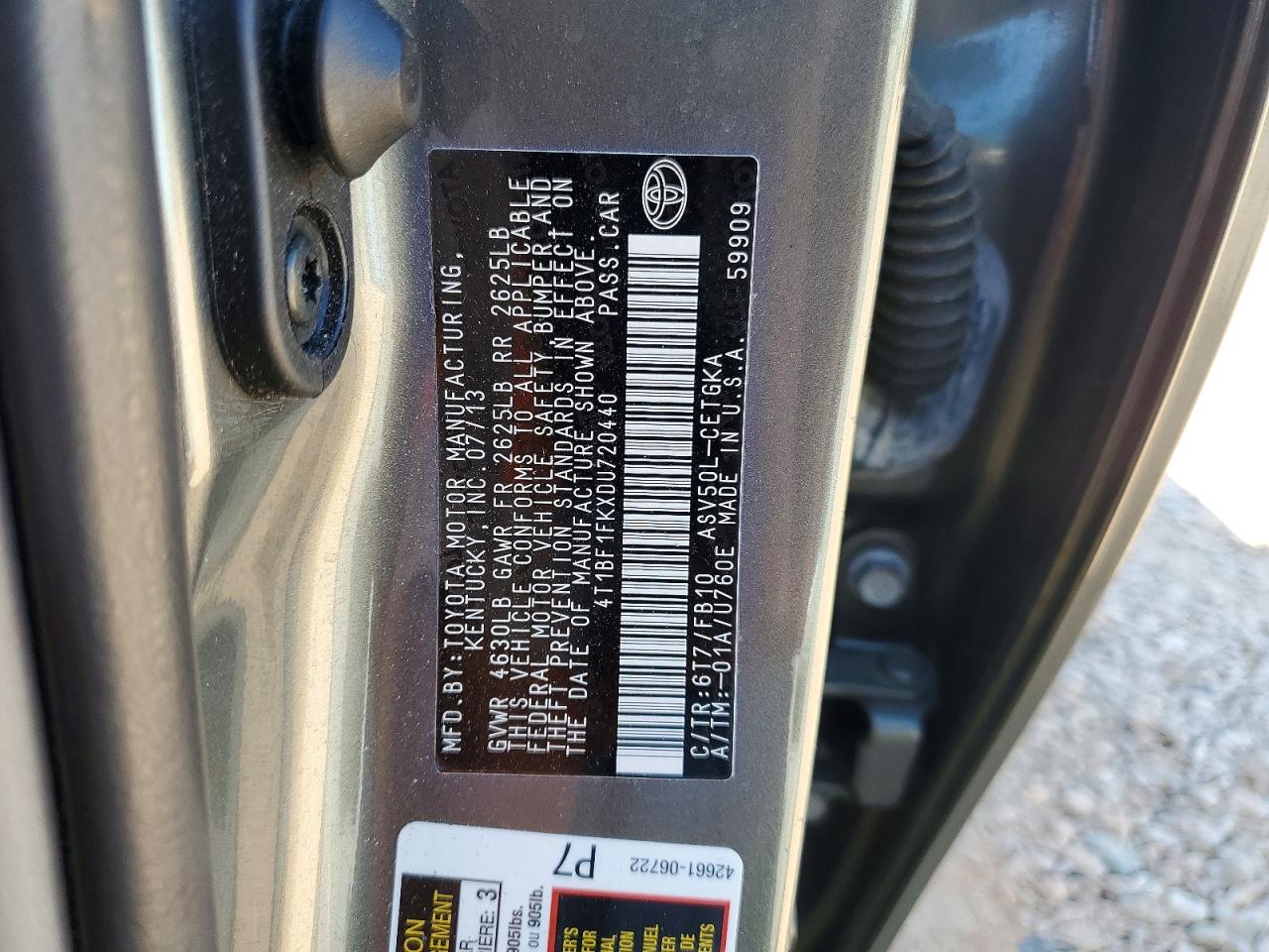 Toyota Camry Xle