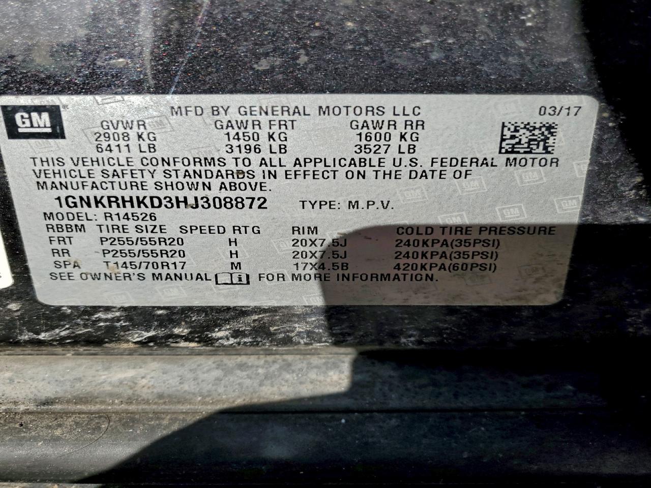 Chevrolet Traverse Lt