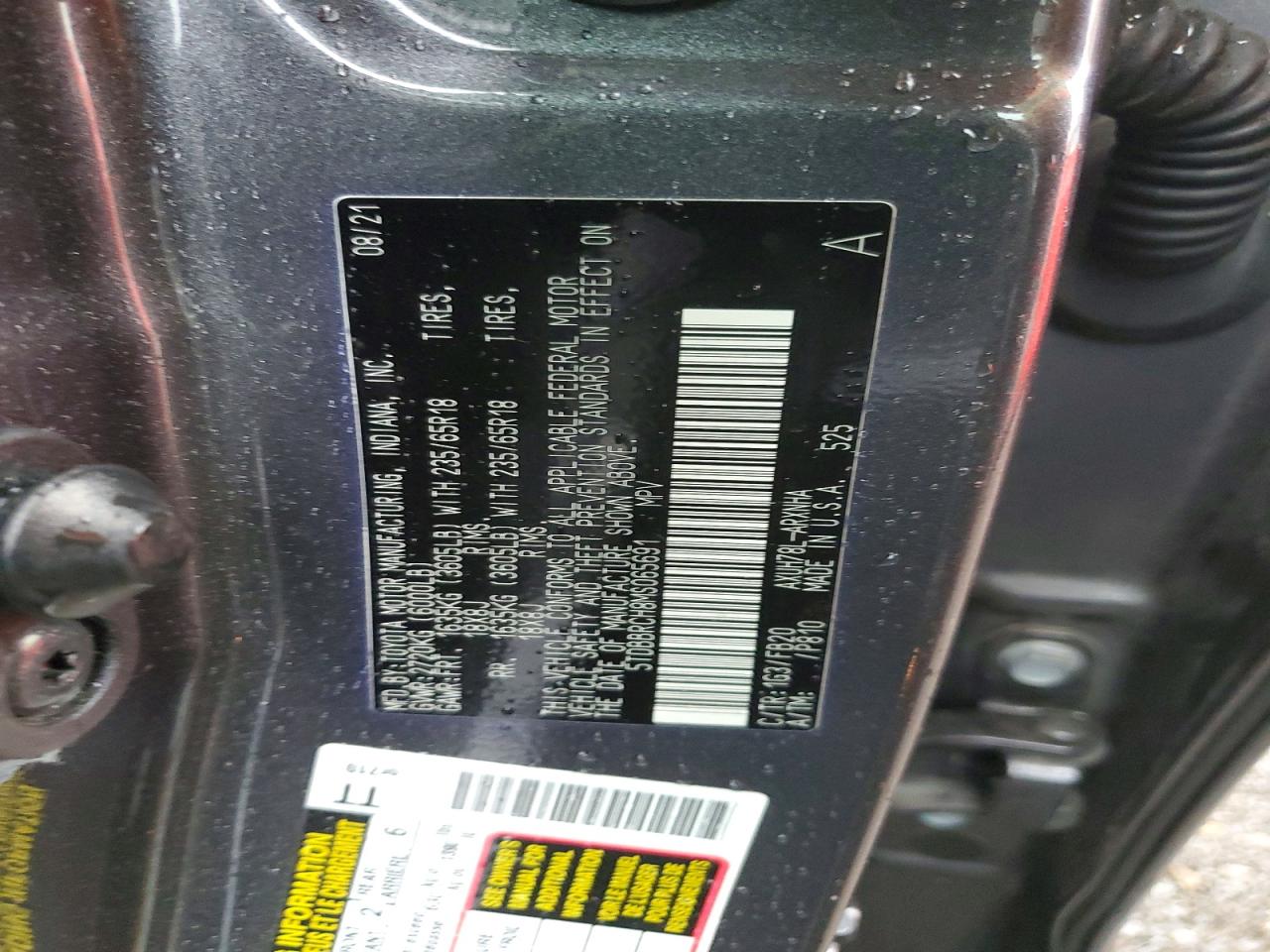 Toyota Highlander Hybrid Le