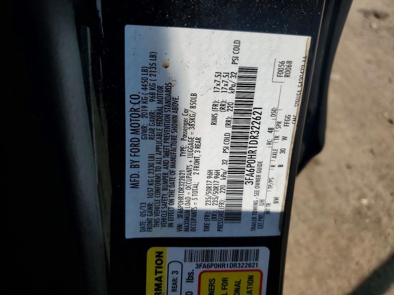 Ford Fusion Se