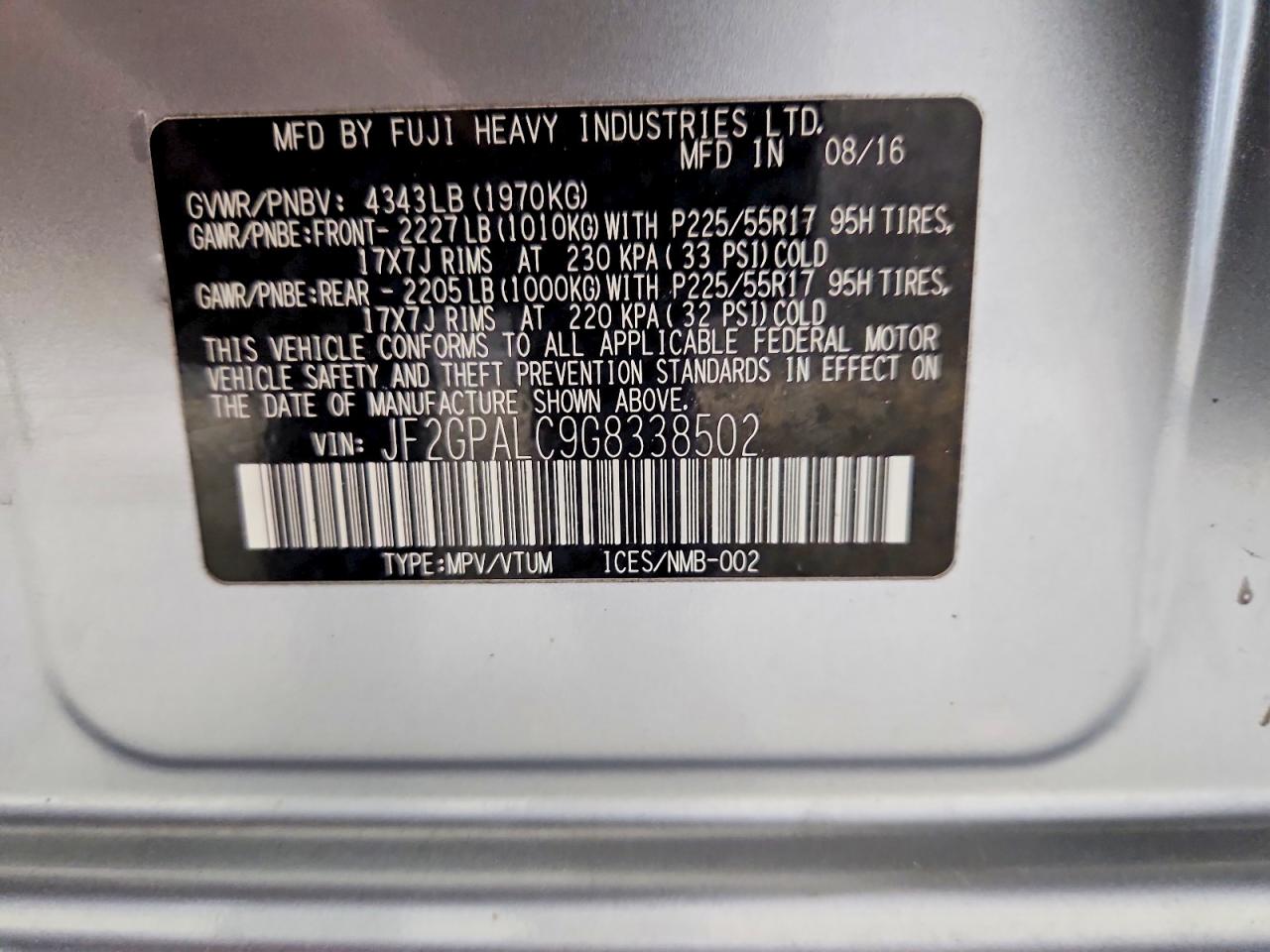 Subaru Crosstrek Limited