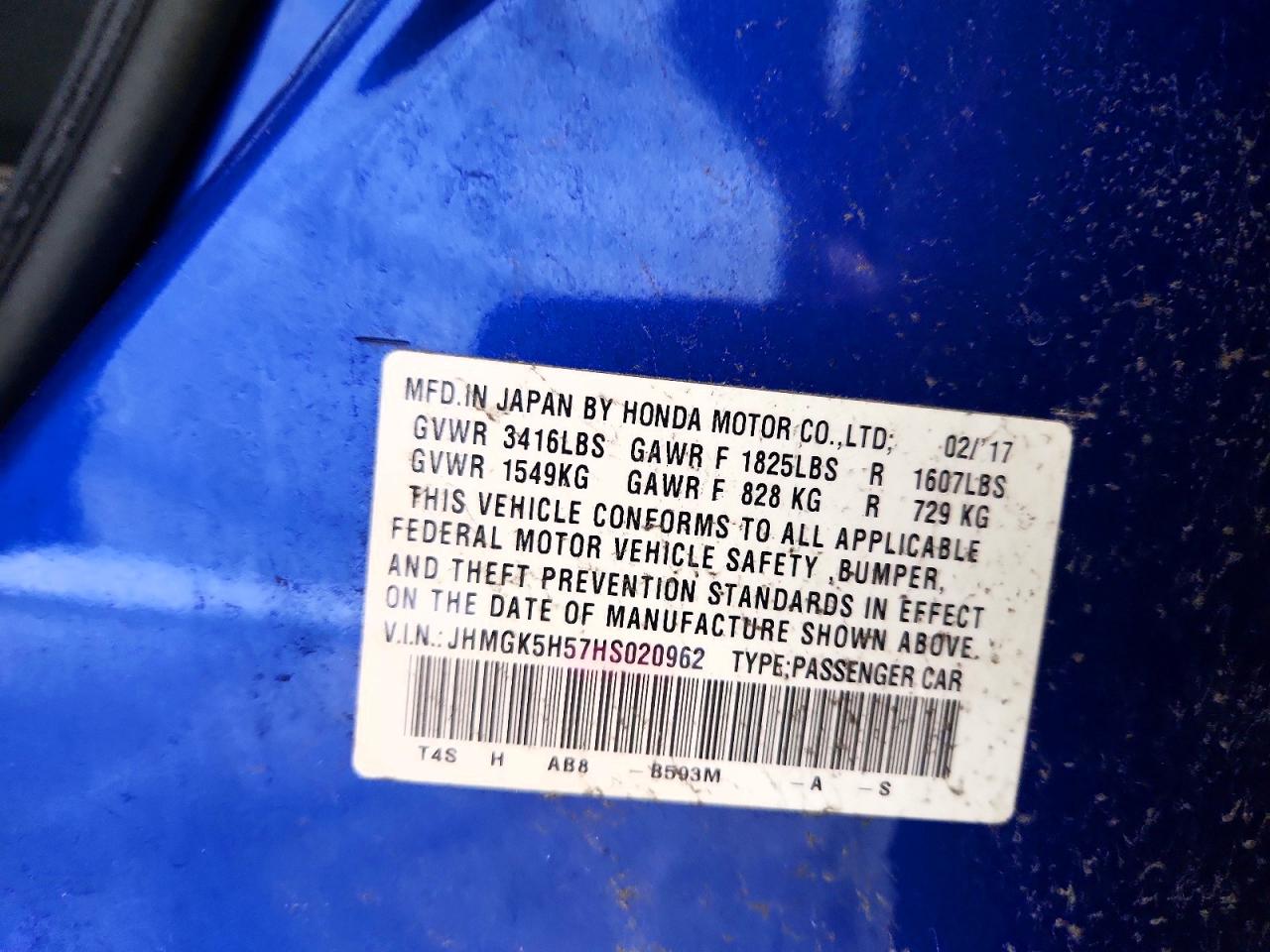 Honda Fit Lx