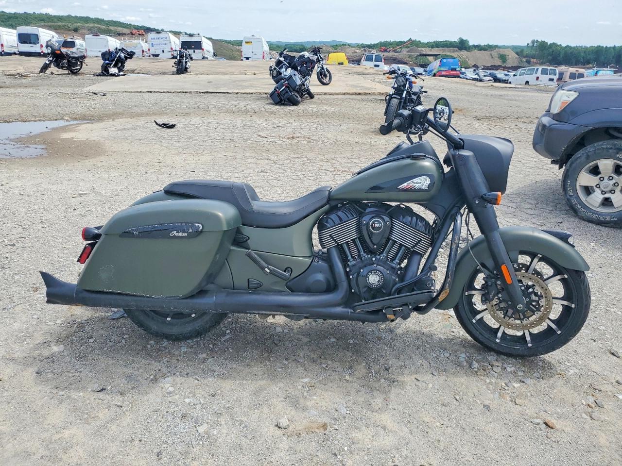 Salvage Indian Motorcycle Co. Motorcycle Image