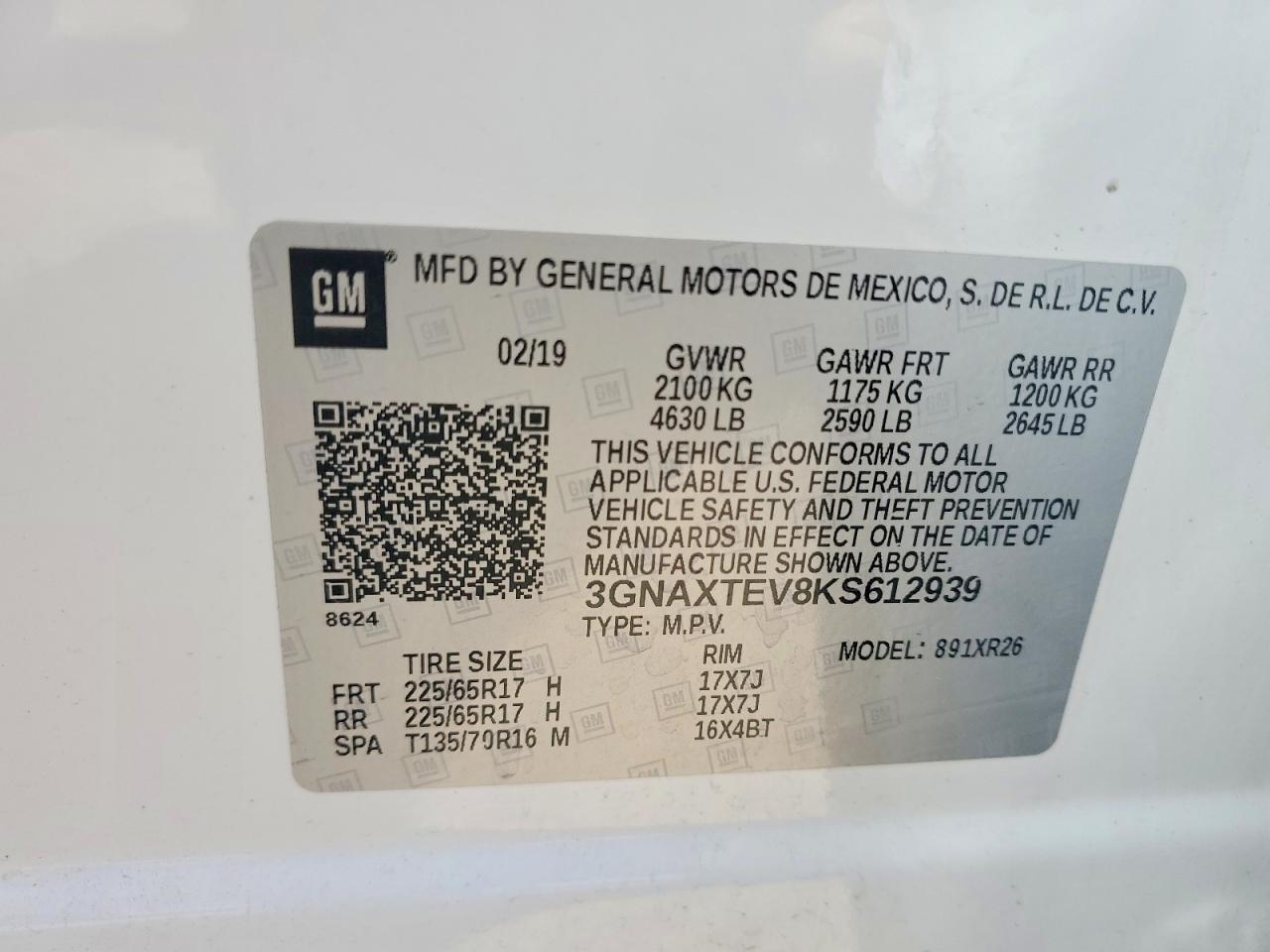 Chevrolet Equinox Lt
