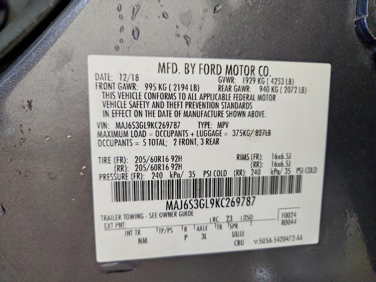 Ford EcoSport Se