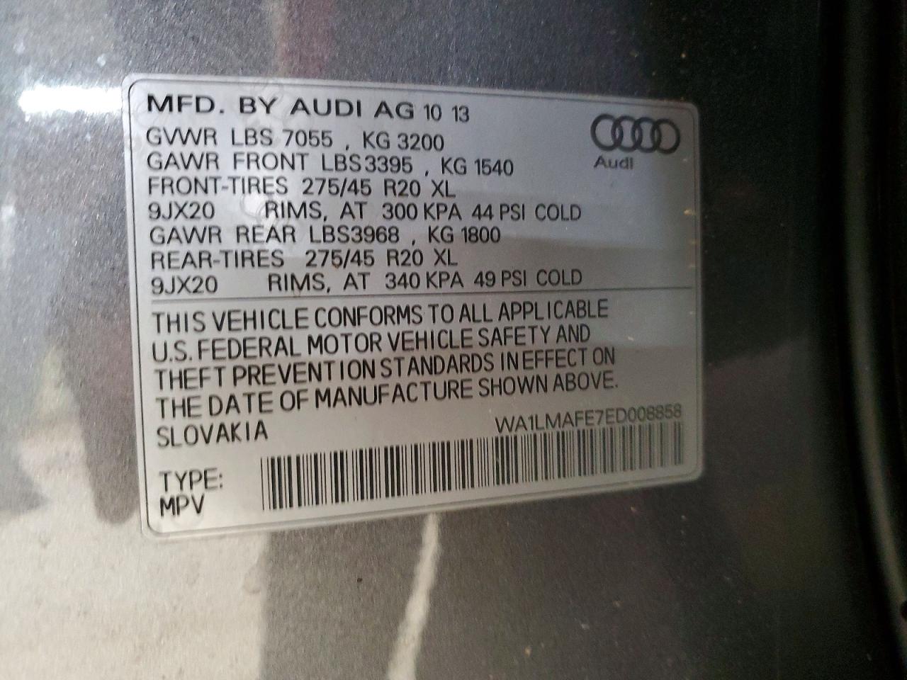 Audi Q7 Premium Plus