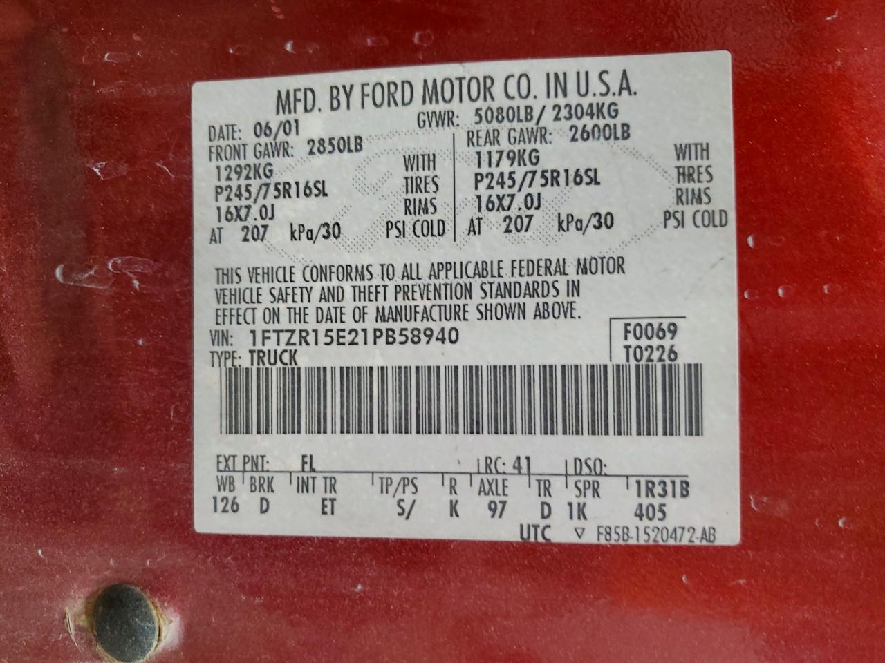 Ford Ranger Super Cab