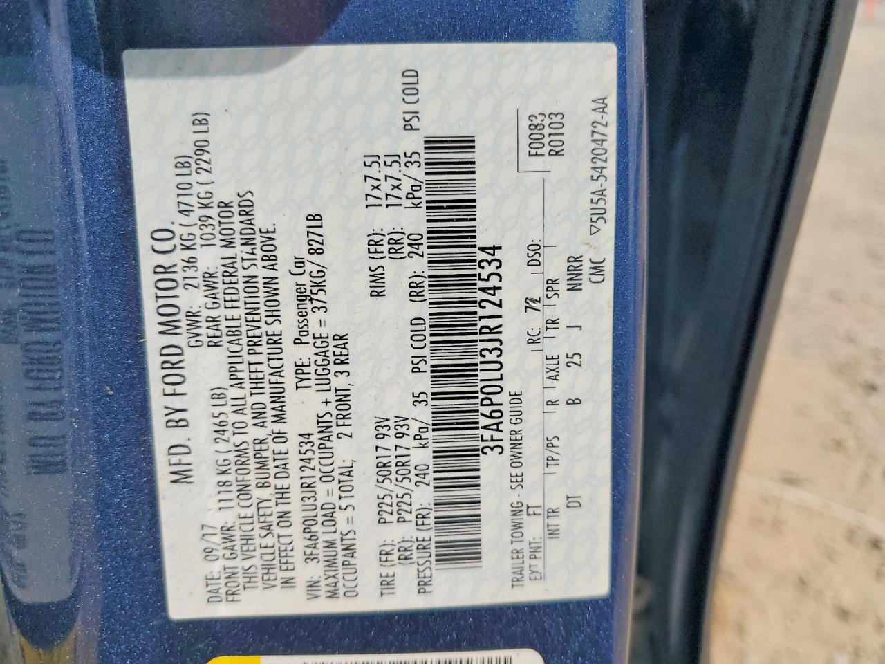 Ford Fusion Se Hybrid