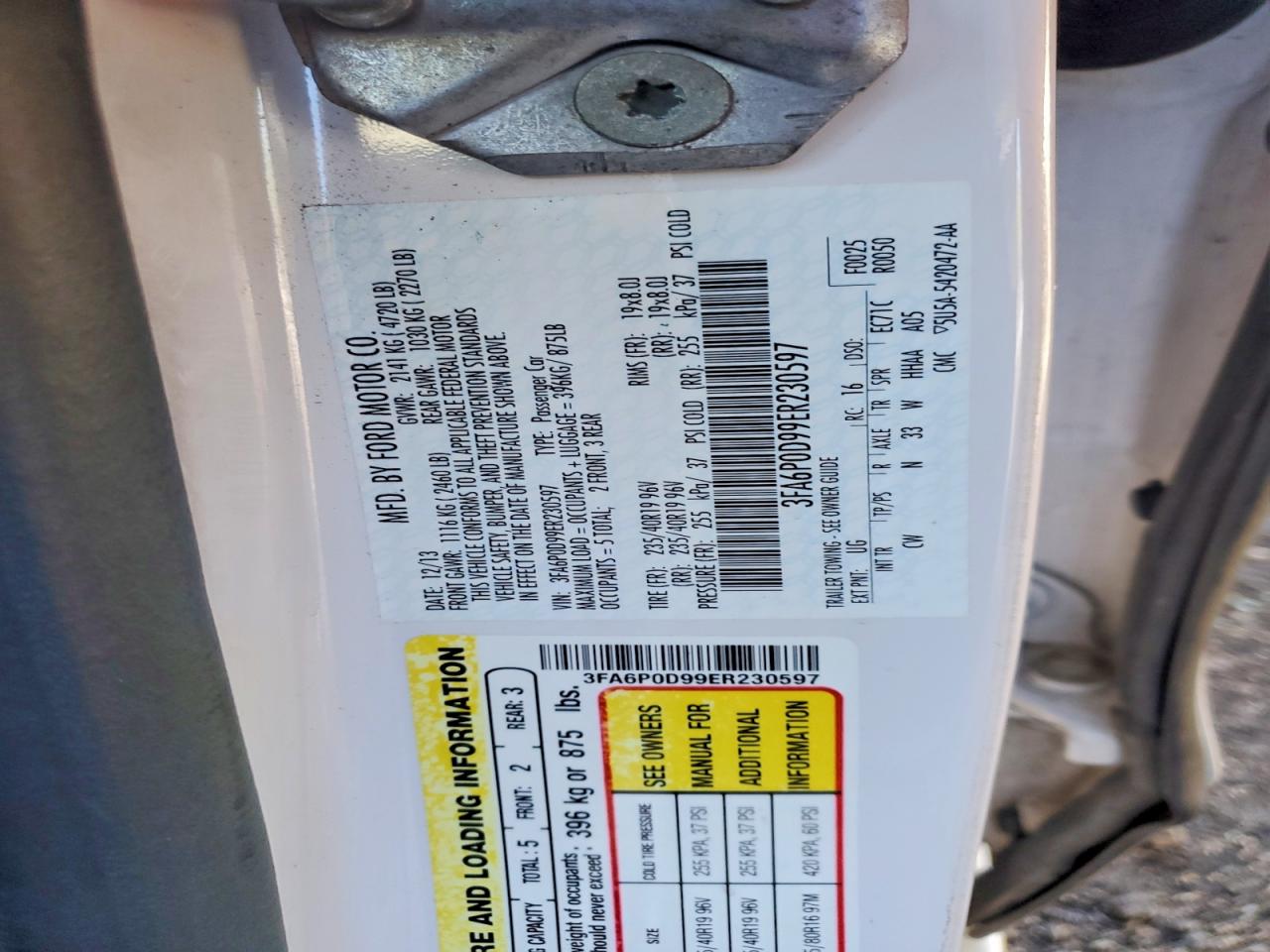 Ford Fusion Titanium