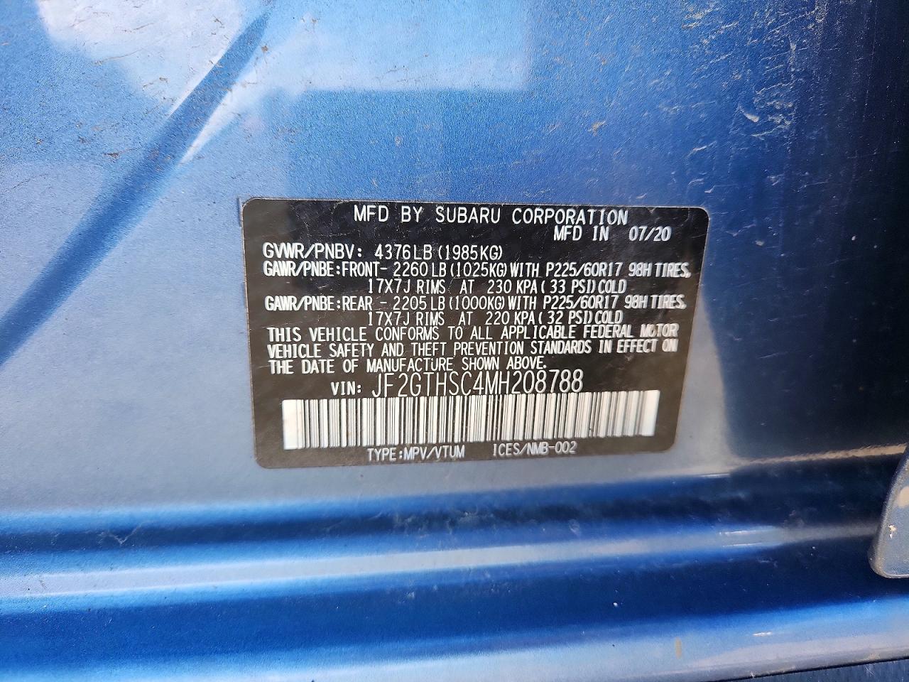 Subaru Crosstrek Sport