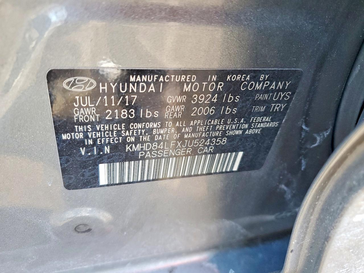 Hyundai ELANTRA Sel